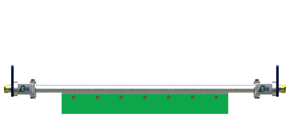 Diagonal Scraper Front View