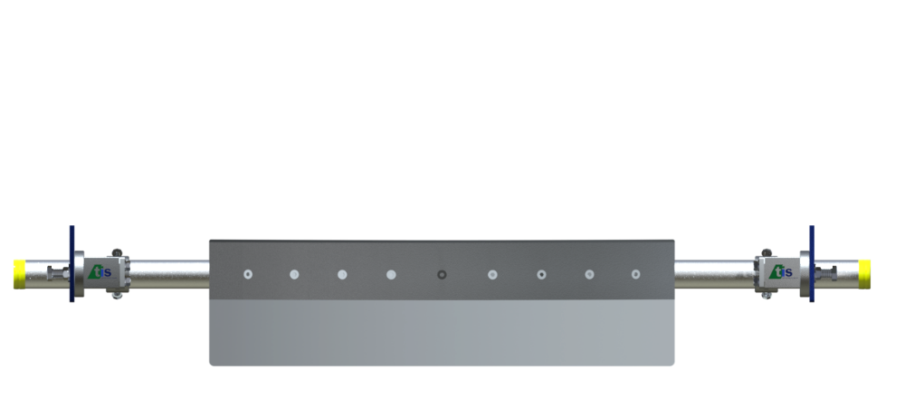 Parabolic Scraper Front View