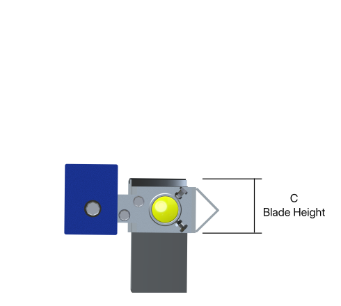 Parabolic Scraper Side View