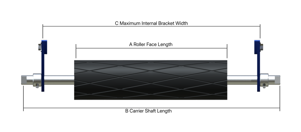 Return Training Roller Front View